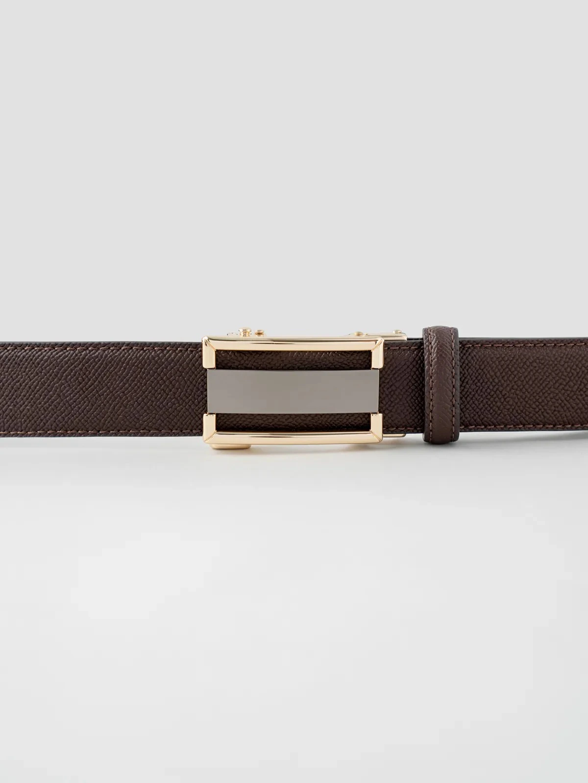 Thắt Lưng Nam Khoá Tự Động Mặt Kim Loại - Ảnh 4