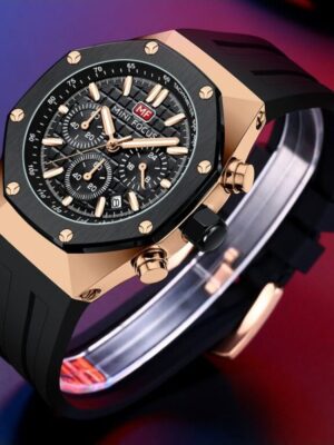 Đồng hồ Nam cao cấp Mini Focus MF0417G-01 làm quà sinh nhật, tặng bạn trai; bố, anh – em trai…