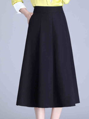 Mã L060 chân váy chữ A thời trang thun co giãn cao cấp