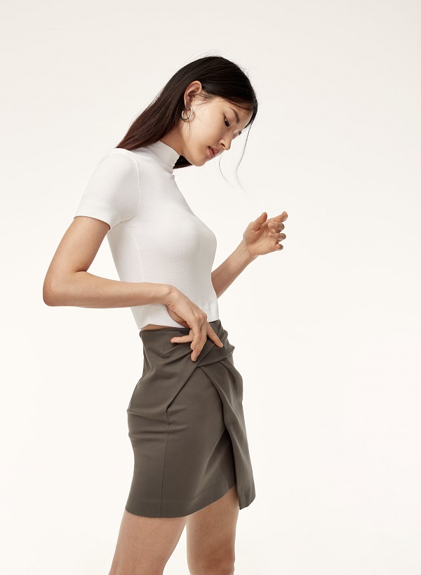 Váy xòe bất đối xứng Xyla